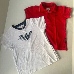 Armani Junior kids Tee & Polo bundle